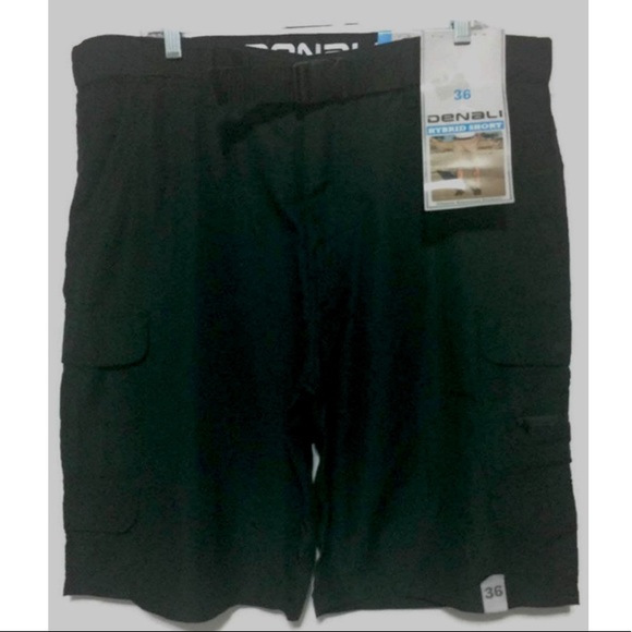 denali Shorts Denali Hybrid Belted Black Cargo Shorts Poshmark